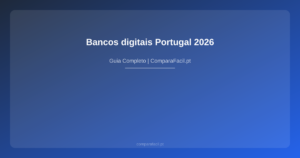 Bancos digitais Portugal 2026 - ComparaFacil