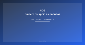 NOS — número de apoio e contactos - ComparaFacil