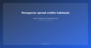 Renegociar spread crédito habitação - ComparaFacil