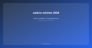 salário mínimo 2026 - ComparaFacil